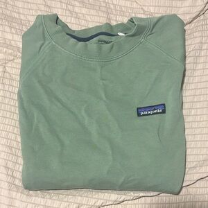 Patagonia Mint Green Crewneck Pullover